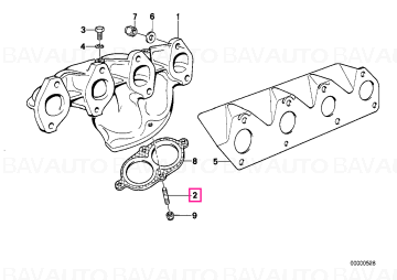 11621427586 - Surub M10X40 - BMW - Seria 3 E36, Seria 7 E38 - de la 01.12.1993 - Original BMW Group - BavAUTO