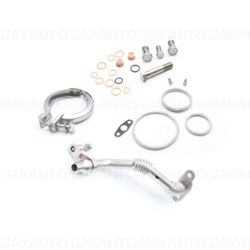 Set elemente instalare turbina, banc 1 (cilindrii 1-4), Kit Value Parts - BMW Seria 5 F07 F10 F11, Seria 6 F12 F13, Seria 7 F01 F02 F04, X5 E70, X6 E71 - tip motor N63
