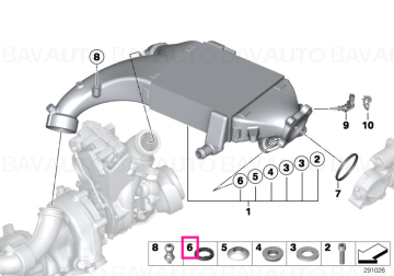 17518518183 - Tooth washer - Original BMW