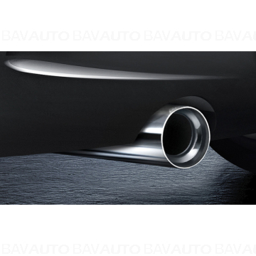 18302286251 - Ornament toba Chrome BMW M Performance pentru Seria 1 F20, F21