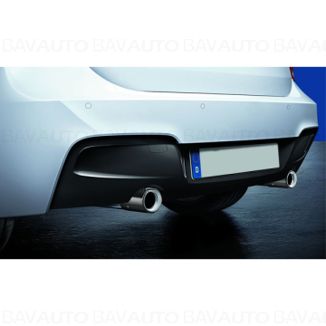18302286255 - Ornament toba Carbon BMW M Performance pentru Seria 1 F20, F21