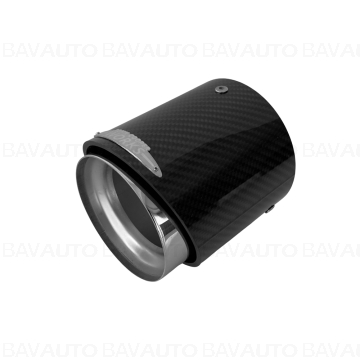 Ornament terminal evacuare "JCW", fibra carbon - Mini Cabrio F57, Clubman F54, Countryman F60, F55 F56	