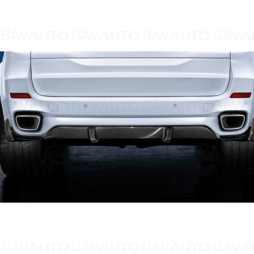 18302349679 - Ornament toba Chrome BMW M Performance pentru X5 F15, X6 F16