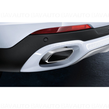 18302358257 - Set ornamente cromate toba - BMW M Performance - BMW X6 F16 30dX 35iX | BavAUTO