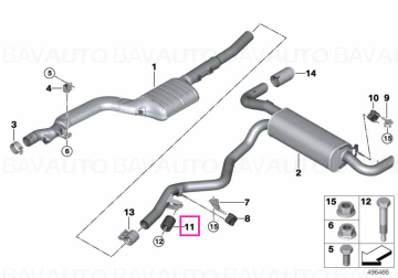 18307925642 - Vibration absorber (28HZ) - BMW Seria 3 G20 G21 G28, Seria 4 G22 G23 G26 - Original BMW
