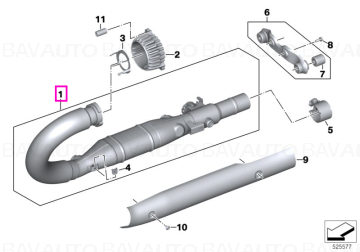 18519444785 - Piesa de schimb originala BMW Group - 18519444785 - BMW Motorrad - Original BMW Motorrad Group - BavAUTO