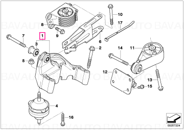 22111514490 - Suport motor - Original BMW
