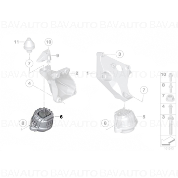 22116856406 - RUBBER MOUNT