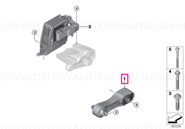 22116885786 - Stabilizer link  - Original BMW