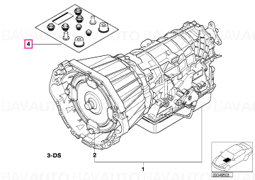 24107604970 - Set, blind plugs  - Original BMW
