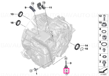 24278627907 - O-ring 6,1 X 1,8 - BMW - X2 F39, Seria 2 F45 - de la 02.12.2013 - Original BMW Group - BavAUTO