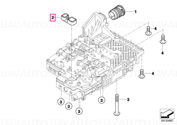 24347588724 - Adaptor - BMW - Seria 5 E60, Seria 5 E60 LCI - de la 01.06.2004 - Original BMW Group - BavAUTO
