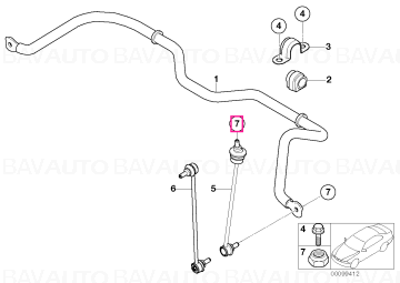 31356757707 - Piulita cu saiba M10 ZNS3 - BMW - Mini - Seria 5 E60, Seria 5 E60 LCI - de la 01.04.2001 - Original BMW - Mi…