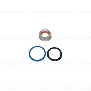 33127607158 - Kit reparatie piulita incastrata, albastru, M39x1,5x20mm - BMW - Original BMW