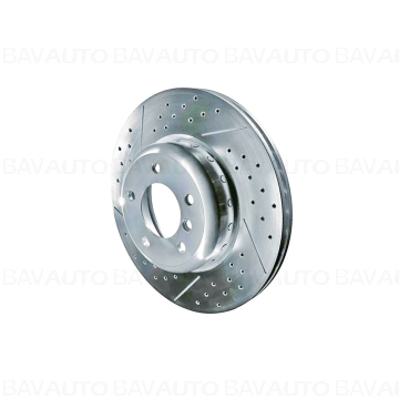 34106895647 - Brake disc ventil.w.punched holes fr.le. 374X36 M PERF. - BMW - Seria 3 G20, Seria 3 G21 - de la 02.11.2018 …