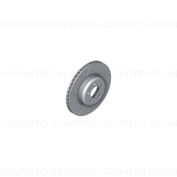 34107889666 - Disc frana ventilat si perforat, M Performance, punte fata, dreapta, Ø380mm - BMW Seria 2 F87M, Seria 3 F80M…