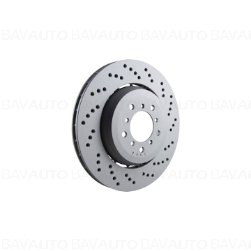34112282445 - Disc frână ventilat stânga 345X28 - BMW - Seria 3 E46, Z4 E85 - de la 01.07.2000 - Original BMW Group - BavAUTO