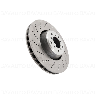 34112282805 - Disc frână ventilat perforat stânga 374X36 - BMW - Seria 5 E60, Seria 5 E61 LCI - de la 01.09.2004 - Origina…