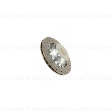 34208074286 - Disc frana ventilat, perforat, punte spate, dreapta, Ø380mm - BMW X5 M F95, X6 M F96 - Original BMW Group - …
