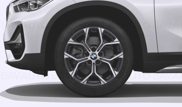 Janta aliaj usor - Y Spoke 579 - Gri (OrbitGrey) - 7,5Jx18 ET:51 - BMW X1 F48 F49, X2 F39	