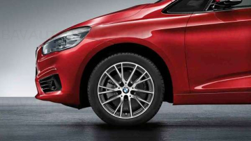Janta aliaj usor - Y-Spoke 489 - Bicolor Gri (OrbitGrey/Bright Polished) - 7Jx17 ET:47 - BMW Seria 1 F40, Seria 2 F44 F45 F46