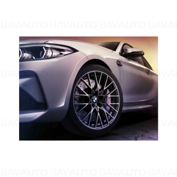 Janta aliaj usor - M Performance Y Spoke 788M - Bicolor Negru/Argintiu (Jet Black/Transl) - 10Jx19 ET:40 - BMW F87 M2 Competition - Punte Spate