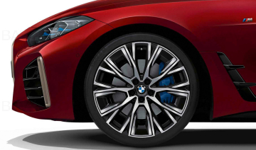 Janta din aliaj usor - Aerodynamic Style 862 - Bicolor Gri (Midnight Grey/Bright Turned) - 9Jx20 ET:42 - BMW Seria 4 G26, i4 G26