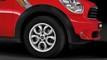 Janta aliaj usor - 5 Hole Circular Spoke R123 - Argintiu (Silver) - 6,5Jx16 ET:46 - Mini Countryman R60, Paceman R61	