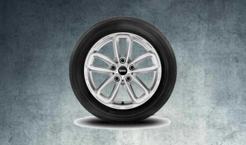 Janta aliaj usor - 5 Star Triangle Spoke R141 - Argintiu (Silver) - 7x17 ET:50 - Mini Countryman R60, Paceman R61