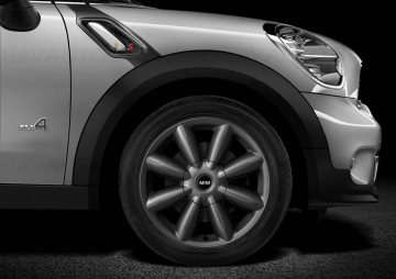 Janta aliaj usor - Turbo Fan R126 - Gri (Dark Orbit Grey) - 7,5Jx18 ET:52 - Mini Countryman R60, Paceman R61