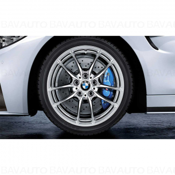 36110047960 - Roata completa de iarna - BMW M V-Spoke 640M cu anvelopa Michelin Pilot Alpin 4* (BMW) - 255/35R18 94V XL - TPMS / RDCi pentru F87 M2, F87 M2 competition (from 07, 19) - Original BMW