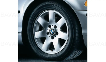 Janta aliaj usor - Star Spoke 45 - Argintiu (Silver) - 7JX16 ET:47 - BMW Seria 3 E36 E46, Z3 E36