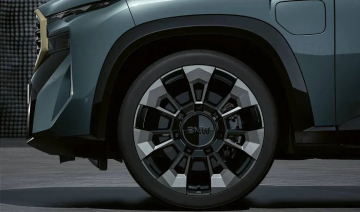 Janta aliaj usor - M Performance Star Spoke 923M - Bicolor Negru/Gri (Black 2 / Bright Milled) - 10Jx23 ET:22 - BMW XM G09	