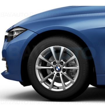 36112289696 - Roată completă de iarnă - V-Spoke 390 cu anvelopa Continental Winter Contact TS830P SSR - 205/60R16 92H - BMW Seria 3 F30/F31