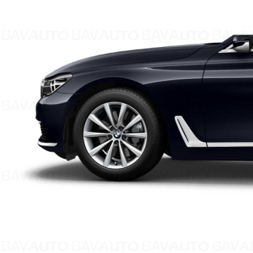 36112409002 - Roată completă de iarnă - V-Spoke 642 cu anvelopa Michelin Pilot Alpin PA4 ZP - 245/50R18 100H - BMW Seria 7/6 GT G11/G12/G32