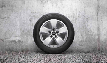 36112411025 - Roată completă de iarnă - Revolite Spoke 517 (lightweight forged wheel) cu anvelopa Pirelli W210 Snowcontrol 3 - 195/60R16 89H - Mini Clubman F54 - Jante forjate