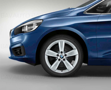 36112462089 - Roată completă de iarnă - Star Spoke 478 cu anvelopa Continental Winter Contact TS830P - 205/55R17 95H XL - BMW Seria 2 F45/F46