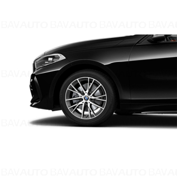 36112471501 - Roată completă de iarnă - Y-Spoke 489 (bright turned) cu anvelopa Pirelli Snowcontrol Serie 3 - 195/55R17 92H XL - BMW Seria 1/2 F40/F44
