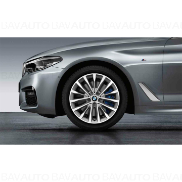 36112471514 - Roată completă de iarnă - W-Spoke 632 cu anvelopa Pirelli Winter Sottozero 3 r-f - 245/45R18 100V XL - BMW Seria 5 G30/G31