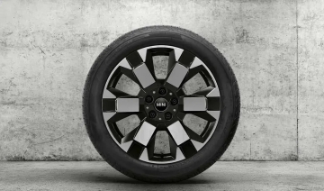 Janta aliaj usor - Untamed Spoke 897 - Bicolor Negru/Argintiu (Jet Black Uni / Bright Turned) - 7,5Jx18 ET:51 - Mini Countryman F60