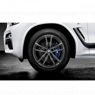 36115A279A0 - Roata completa de iarna - M Performance Double Spoke 698M - Pirelli Winter Sottozero 3 r-f* (BMW) - 245/50R19 105V XL - TPMS / RDCi - BMW X3 G01, X4 G02 - Original BMW