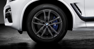 36115A279A0 - Roată completă de iarnă - M Double Spoke 698M (glossy) cu anvelopa Pirelli Winter Sottozero 3 r-f - 245/50R19 105V XL - BMW X3/X4 G01/G02