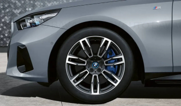 Janta aliaj usor - M Performance Double Spoke 935M - Bicolor Gri/Argintiu (Midnight Grey / Bright Turned) - 10Jx19 H2 ET:46 - BMW Seria 5 G60 G68	