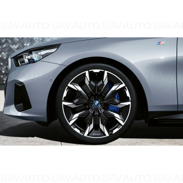 Janta aliaj usor - Aerodynamic Wheel 954i - Negru (Jet Black Solid) - 10Jx21 H2 ET:46 - BMW Seria 5 G60 G61 - Punte spate