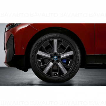 36115A42016 - Roata completa de iarna - BMW Aerodynamic wheel 1011 cu anvelopa Goodyear Ultra Grip Performance +* (BMW) - 255/50R21 109H XL - TPMS / RDCi pentru i20 - Original BMW