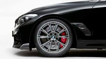 36115A47A67 - Set roti complete de vara - BMW M Performance Y-Spoke cu anvelopa Michelin Pilot Super Sport* (BMW) 245/35ZR19 93Y XL si 265/35ZR19 98Y XL TPMS / RDCi pentru F87 M2 - Original BMW