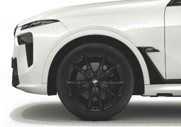 36115A661C0 - Roata completa de iarna - M Performance V-Spoke 755M - Pirelli Scorpion Winter* (BMW) - 275/40R22 107V XL - TPMS/RDCi - BMW X7 G07 - Original BMW
