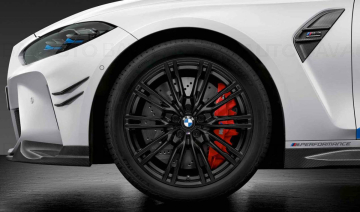 36115A71A86 - Roată completă de iarnă - M Double Spoke 829M cu anvelopa Pirelli P-Zero Winter - 275/35R19 100V XL - BMW M3/M4/M2 G80/G81/G82/G83/G87 - punte față