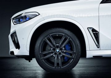 Roata completa de iarna - M Performance Double Spoke 808M - Michelin Pilot Alpin 5 SUV*(BMW) - 295/35R21 107V XL - TPMS/RDCi - BMW X5M F95, X6M F96