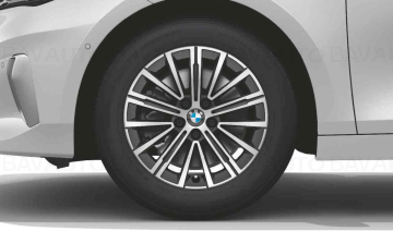 36115A92C70 - Roată completă de iarnă - V-Spoke 833 (bright turned) cu anvelopa Continental Winter Contact TS860S - 205/60R17 97H XL - Mini Cooper U06